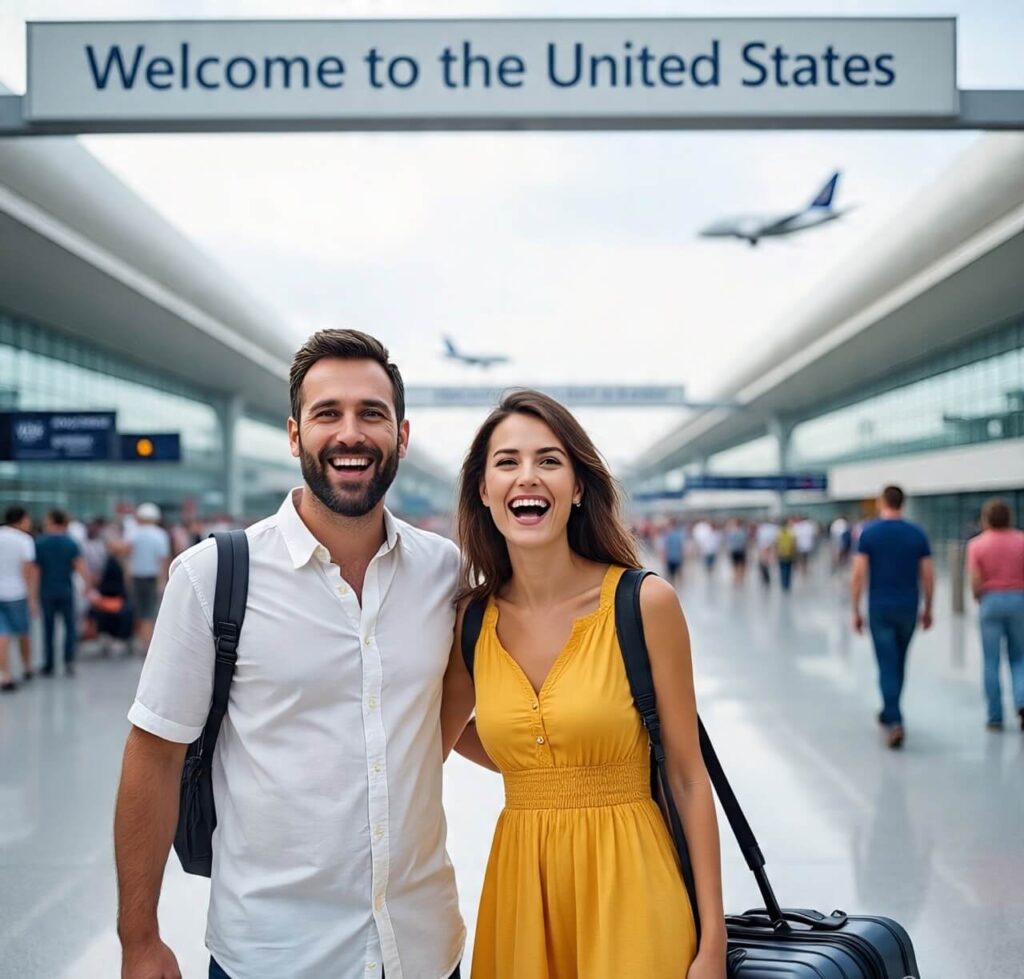 Family traveling on a U.S. Visitor Visa (B1/B2)